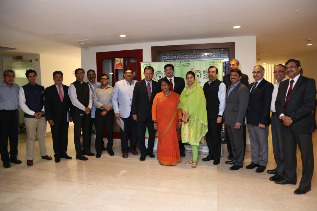 Meeting of World Food India Advisory Board, 20th September 2017